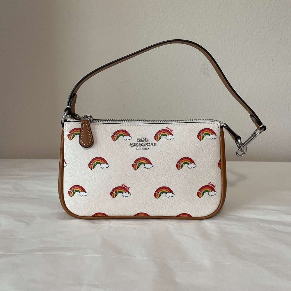 Coach Nolita 19 With Rainbow Print